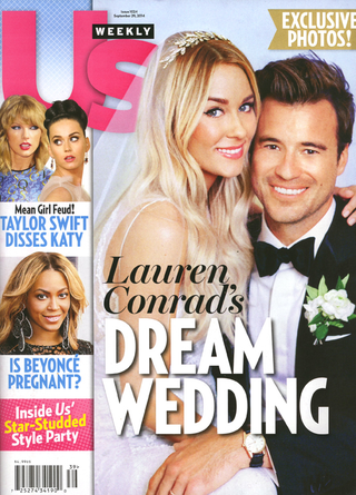 Illustration for article titled This Week in Tabloids: Lauren Conrad's Wedding Was Whimsical as Fuck